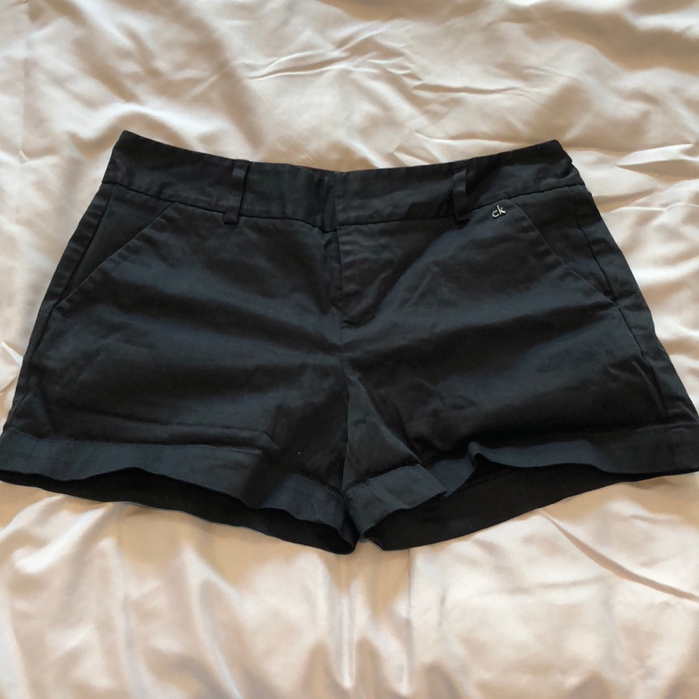 calvin klein black shorts!